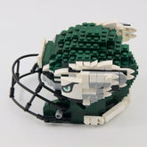 3D Football Team Logo Helmet Construction Building Blocks – Perfect Christmas & Holiday Gift