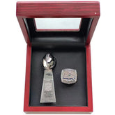 2014 Seattle Seahawks Championship Ring & Trophy Set-Collectible Memorabilia