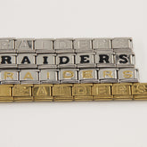 Las Vegas Raiders Italian Charm Bracelet – Fan Gift for Birthday,Holiday & Valentine’s Day Gift
