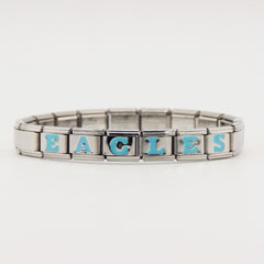 GO BIRDS  Italian Charm Bracelet -Game Day & Special Gift for Eagles Fans