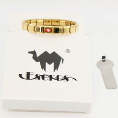 Football Team Logo Italian Charm Bracelet – Custom Gifts for Fans