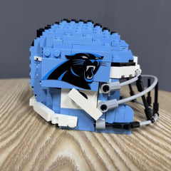 3D Football Team Logo Helmet Construction Building Blocks –  Perfect Christmas & Holiday Gift