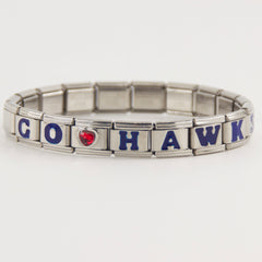 Seattle Seahawks Italian Charm Bracelet – Personalized Fan Gift for  for Birthdays, Holidays & Game Day