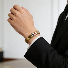 Football Team Logo Italian Charm Bracelet – Custom Gifts for Fans