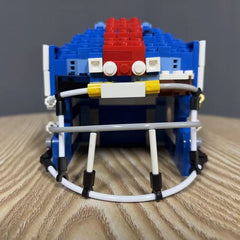3D Football Team Logo Helmet Construction Building Blocks –  Perfect Christmas & Holiday Gift