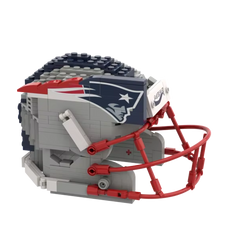 3D Football Team Logo Helmet Construction Building Blocks –  Perfect Christmas & Holiday Gift