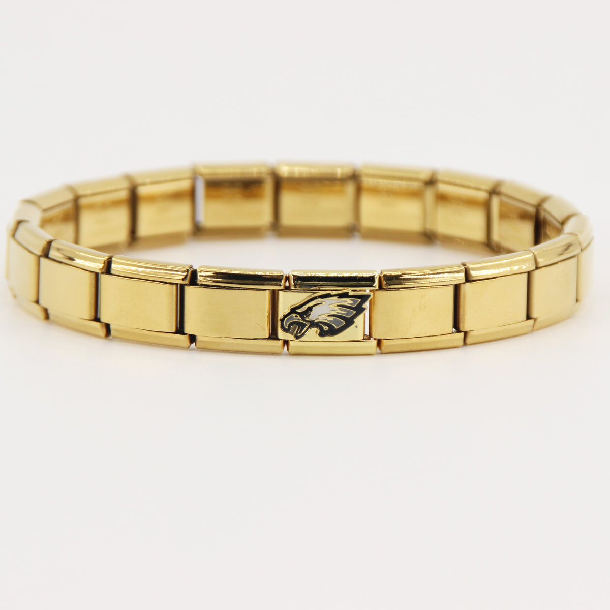 Football Team Logo Italian Charm Bracelet – Custom Gifts for Fans