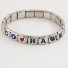 Seattle Seahawks Italian Charm Bracelet – Personalized Fan Gift for  for Birthdays, Holidays & Game Day