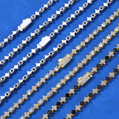 S925 Silver Moissanite Star Necklace