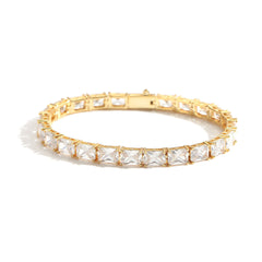 Bling Square Cut Tennis Bracelet