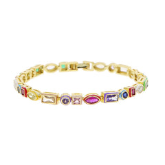 Rainbow Zirconia Bracelet