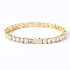 Bling Solitaire Zircon Tennis Bracelet