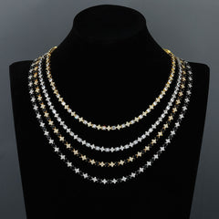 S925 Silver Moissanite Star Necklace