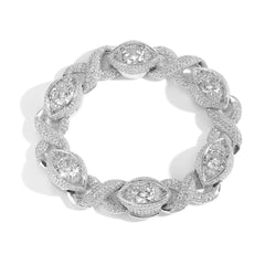 Iced Out 15MM Eye Cuban Bracelet