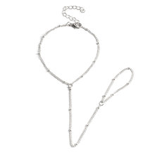 Rhinestone Finger Bracelet