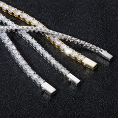 Iced Out 3MM/4MM/5MM Tennis Chain