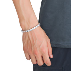 Bling Square Cut Tennis Bracelet