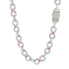 S925 Silver Moissanite Bow Necklace