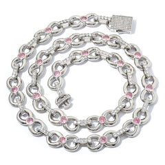 S925 Silver Moissanite Bow Necklace