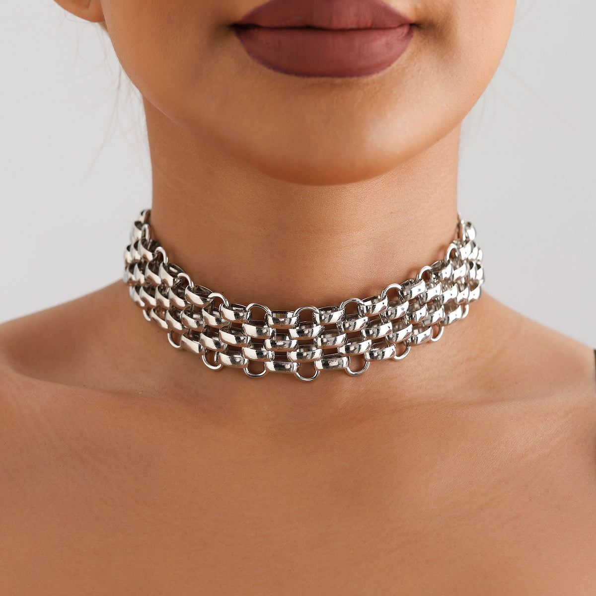 Chunky Chain Punk Necklace