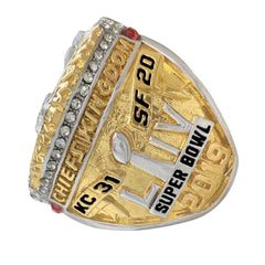 Kansas City Chiefs All Super Bowl Championship Ring & Trophy Set– 1970, 2020 & 2023  Winners Replica Collection