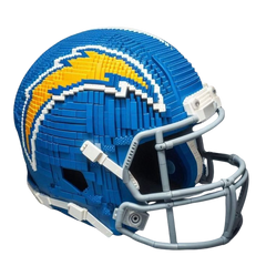 3D Football Team Logo Helmet Construction Building Blocks –  Perfect Christmas & Holiday Gift