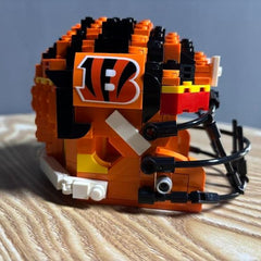 3D Football Team Logo Helmet Construction Building Blocks –  Perfect Christmas & Holiday Gift