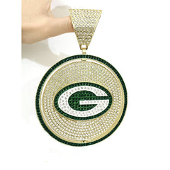 Rotating Sports Team Logo Pendant Necklace –  Perfect Gifts for True Fans