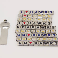 Seattle Seahawks Italian Charm Bracelet – Personalized Fan Gift for  for Birthdays, Holidays & Game Day