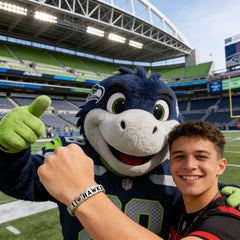 Seattle Seahawks Italian Charm Bracelet – Personalized Fan Gift for  for Birthdays, Holidays & Game Day