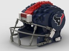 3D Football Team Logo Helmet Construction Building Blocks –  Perfect Christmas & Holiday Gift