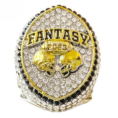 2023 Fantasy Football Champion Ring and Trophy Set – League Winner Award Gift Box