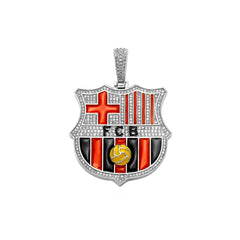 Customized Gifts Barcelona F.C. Pendant Necklace Chain for Football Fans