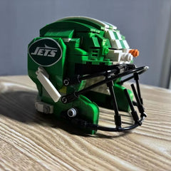 3D Football Team Logo Helmet Construction Building Blocks –  Perfect Christmas & Holiday Gift