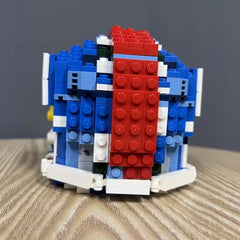 3D Football Team Logo Helmet Construction Building Blocks –  Perfect Christmas & Holiday Gift