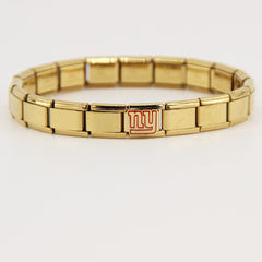 Football Team Logo Italian Charm Bracelet – Custom Gifts for Fans