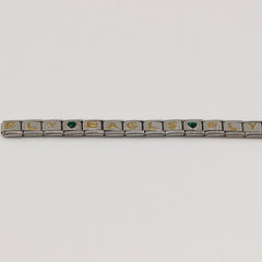 GO BIRDS  Italian Charm Bracelet -Game Day & Special Gift for Eagles Fans