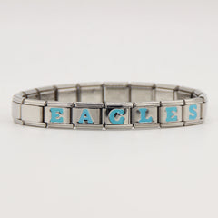 GO BIRDS  Italian Charm Bracelet -Game Day & Special Gift for Eagles Fans