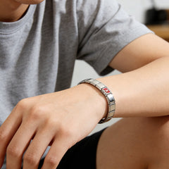 Football Team Logo Italian Charm Bracelet – Custom Gifts for Fans