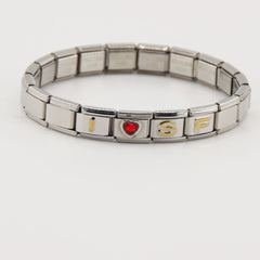 San Francisco 49ers Italian Charm Bracelet – Sports Fan Gift for Holiday, Birthday & Game Day