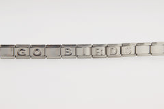 GO BIRDS  Italian Charm Bracelet -Game Day & Special Gift for Eagles Fans