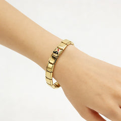 Football Team Logo Italian Charm Bracelet – Custom Gifts for Fans