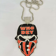 Newest Sports Team Logo Pendant Necklace – Iced Out Hip Hop Jewelry