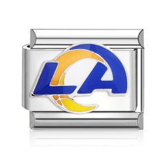 Football Team Logo Italian Charm Bracelet – Custom Gifts for Fans