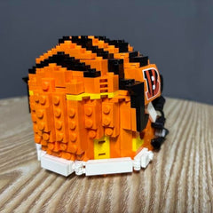 3D Football Team Logo Helmet Construction Building Blocks –  Perfect Christmas & Holiday Gift