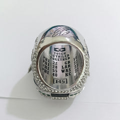Saquon Barkley #26 Philadelphia Eagles Championship Ring – Pop Out Wings Edition