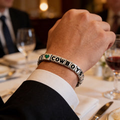 Dallas Cowboys Italian Charm Bracelet – DIY Custom Gift for Fans