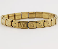 Dallas Cowboys Italian Charm Bracelet – DIY Custom Gift for Fans