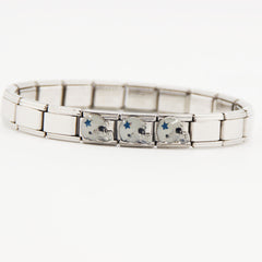 Dallas Cowboys Italian Charm Bracelet – DIY Custom Gift for Fans