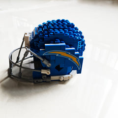 3D Football Team Logo Helmet Construction Building Blocks –  Perfect Christmas & Holiday Gift